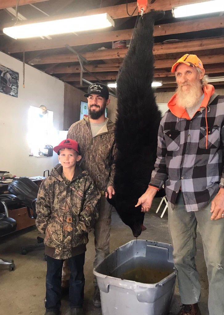 First Bear of a Young Hunter